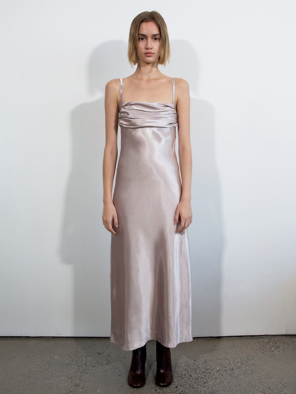Zara Satin Lingerie Style Dress XS